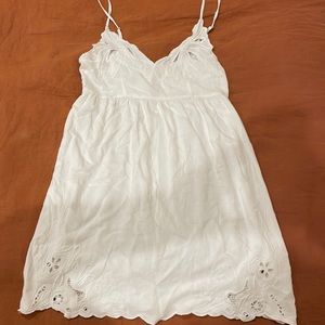 Flowy White Dress